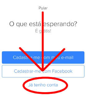 Fazer login na conta do ML