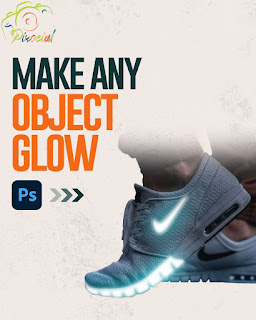 Glow Object in Photoshop