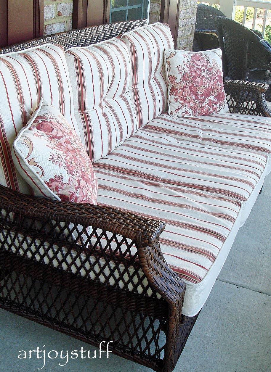 ArtJoyStuff: New Porch, New Furniture