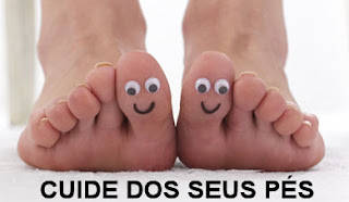 Cuide dos seus pés