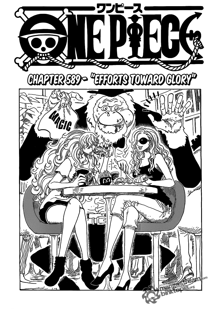 Effort Toward Glory | Read One Piece 589 Online | 00 - Press F5 to reload this image