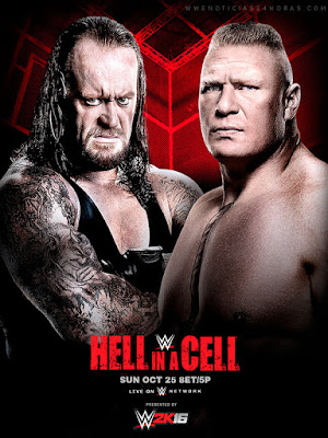 Hell in a Cell Undertaker wyatt Brock Lesnar Kane