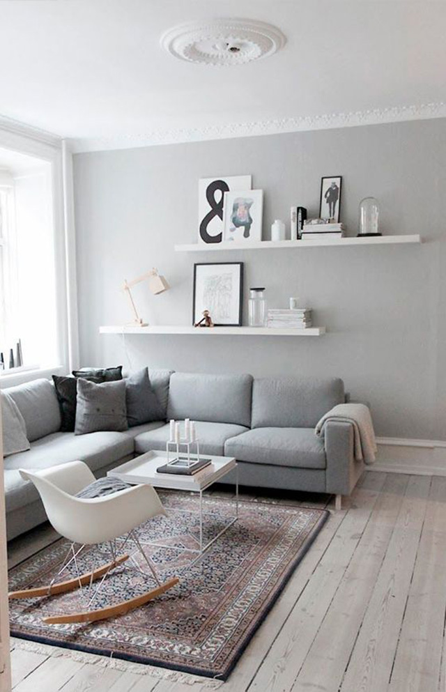 Decoración en Gris