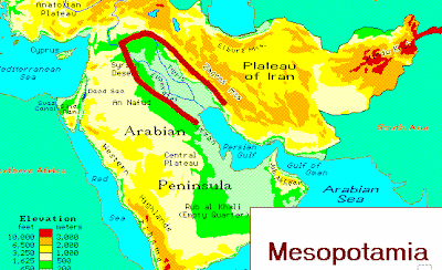 Map Of The World Mesopotamia Mesopotamia