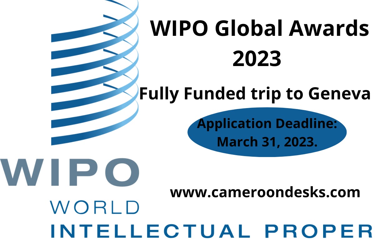 WIPO Global Awards 2023 | Fully Funded trip to Geneva