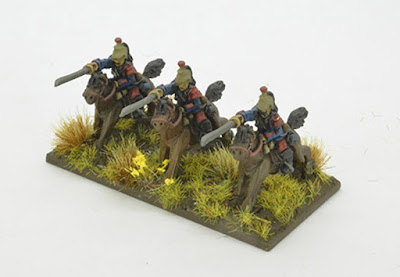 12 Cavalry miniatures