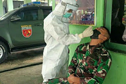 PPKM Mikro di Ambon, TNI Tetap Swab Antigen