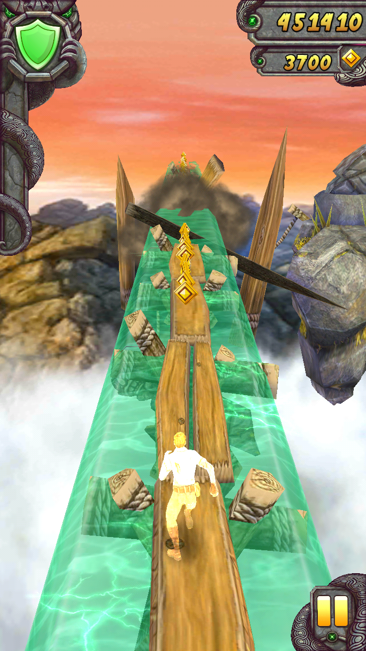 Temple Run 2 mod Game unlimited coins and life