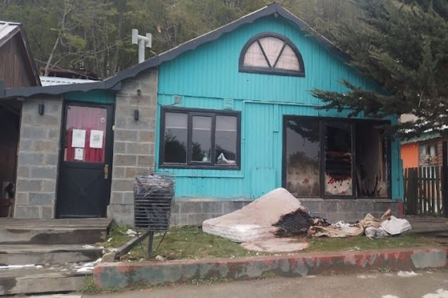 Un detenido por un incendio intencional en Ushuaia