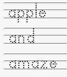 mostly focusing on letter formation and sight words letter formation