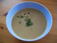 vegan essen in Wien - Vegane Kartoffelcreme - Japan (veganes Rezept für 2 Personen)- kalte suppe