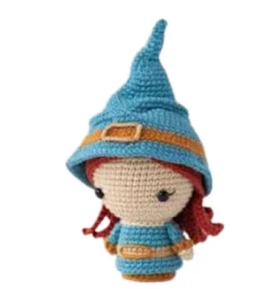 PATRON GRATIS BRUJA AMIGURUMI 66082