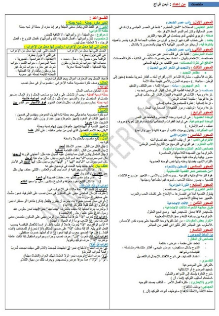 درس اللغة العربية