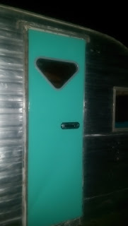 1961 Mobile Scout Door Repaint