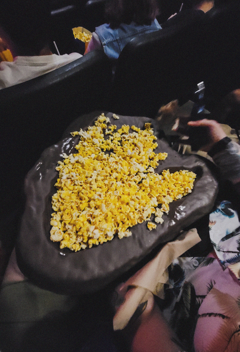 Jurassic World Rebirth Dinosaur Footprint Popcorn Bucket