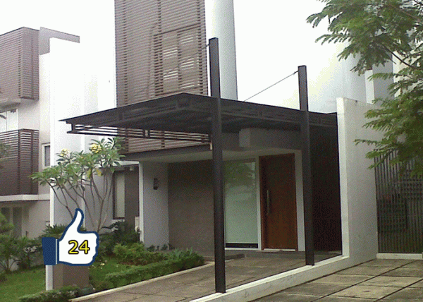 gambar kanopi teras rumah minimalis