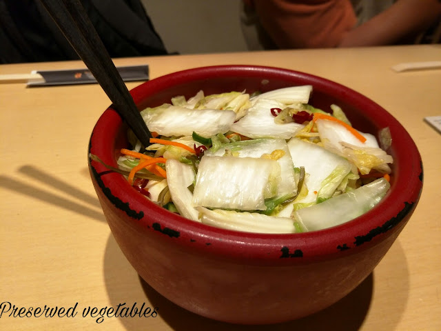 Paulin's Munchies - Tendon Ginza Itsuki at Tanjong Pagar - Preserved vegetable