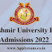 Kashmir University PG Admissions 2022 Apply Now at https://ift.tt/fCkS3NL
