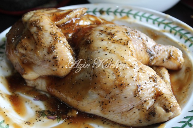 Ayam Panggang Blackpepper - Azie Kitchen