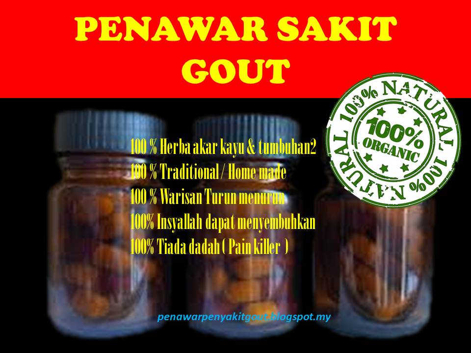 Penawar Penyakit Gout: Penawar Penyakit Gout Herba Traditional