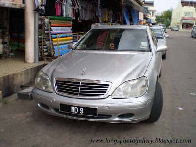 Silver colour Mercedes S Class