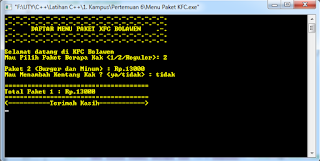 Screenshot Run Program 4