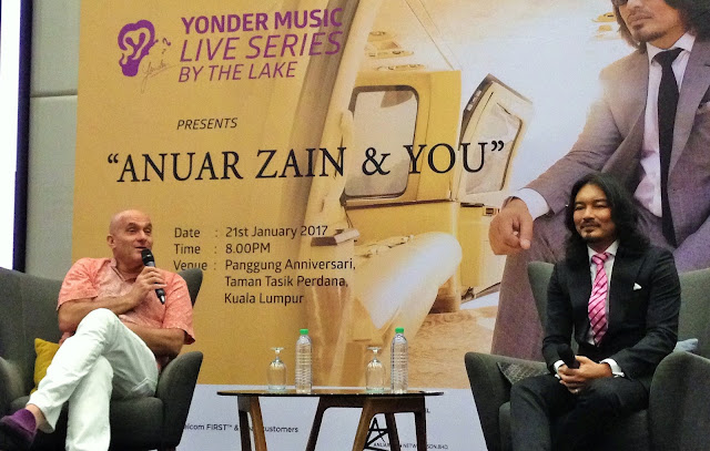 YONDER MUSIC BAWA ANUAR ZAIN KE TASIK 21 JANUARI 2017