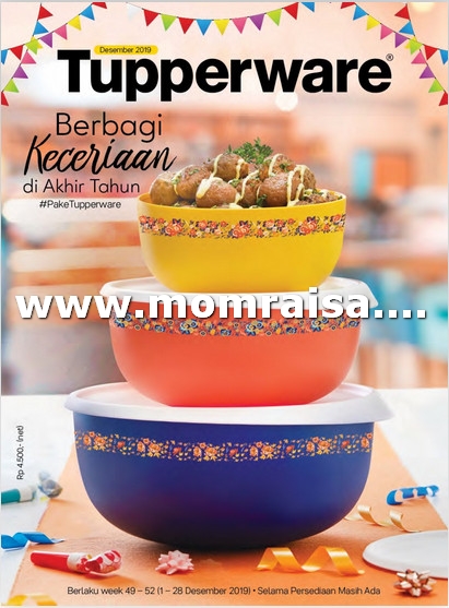 Katalog Tupperware Bulan Desember 2019 Terbaru Promo 