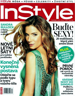 Sandra Bullock Sexy in InStyle Czech