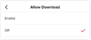Cara Blok Video TikTok Supaya tidak bisa di download Pengguna lain