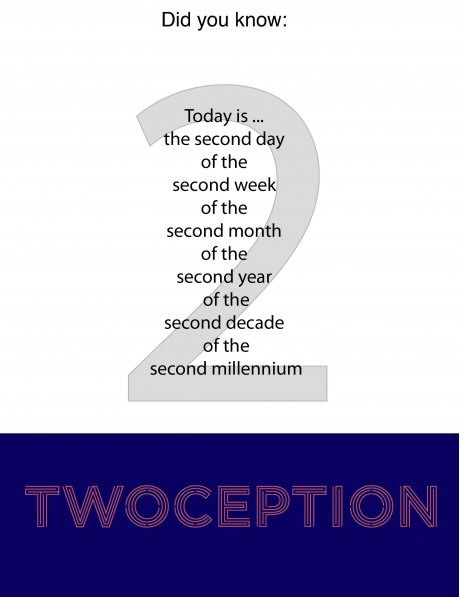Twoception On Feb 2 2012 (Fun Facts)