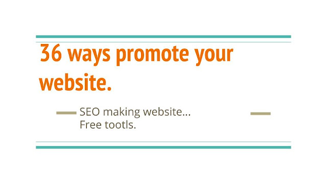promote your website images