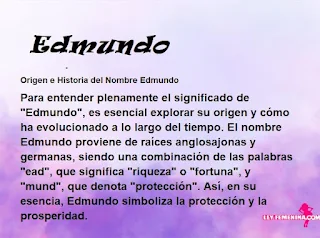 significado del nombre Edmundo