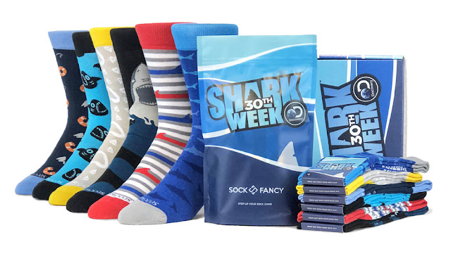 Shark Week 2018 Sock Fancy Socks 01