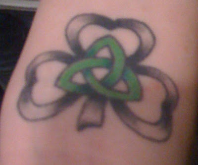 /celtic shamrock tattoo