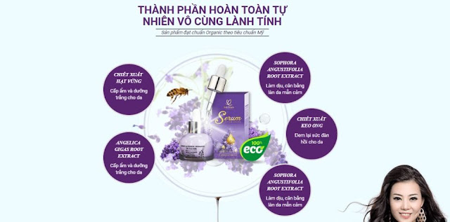 Thành phần chính trong Serum Lavender Organic