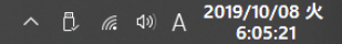 2019/10/09 WED 6:05;21