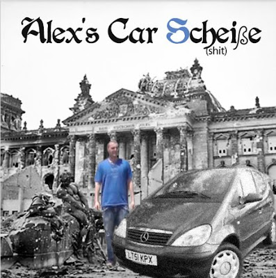 Alexs Car Scheisser - form Munich to Berlin in a MercedesB Class
