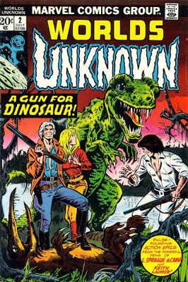 Marvel Comics, Worlds Unknown #2, A Gun For A Dinosaur