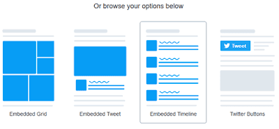 Come creare una twitter timeline con tutti i tweet del tuo canale