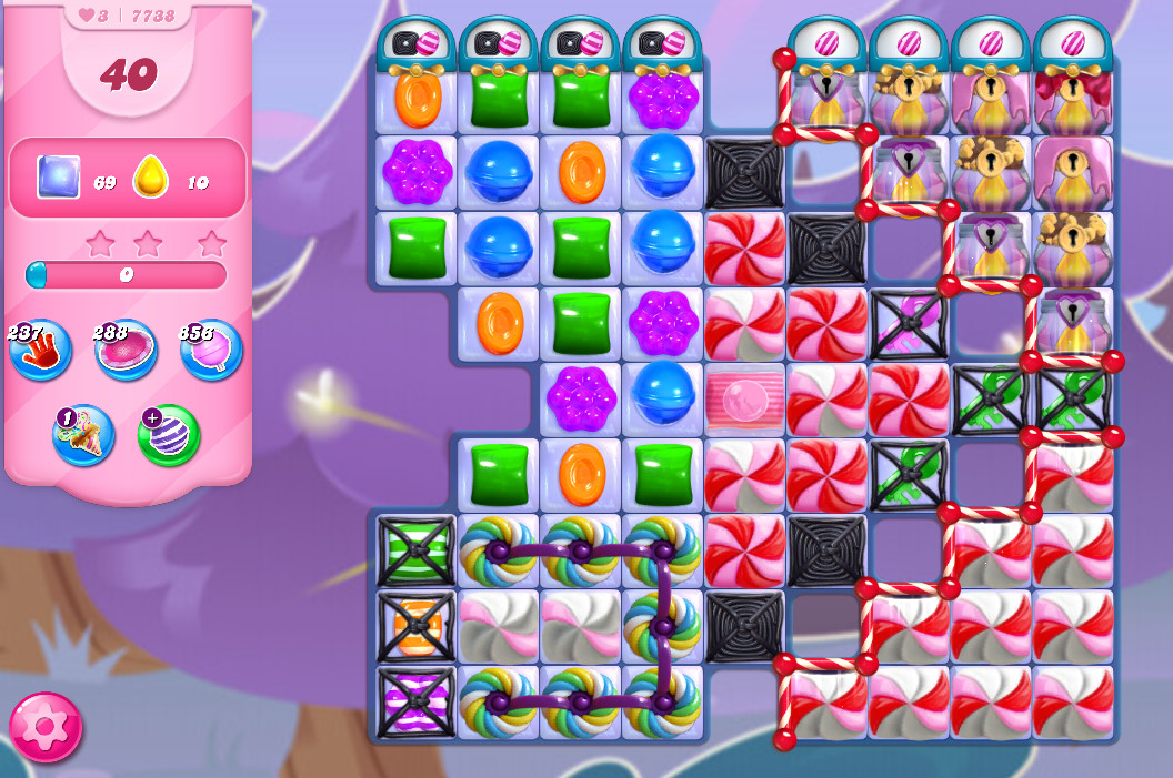 Candy Crush Saga level 7738