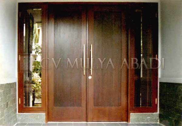 Desain Model Daun Pintu Rumah Minimalis 