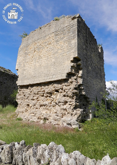 SAINT ETIENNE DES SORTS (30) - Donjon et chapelle romane