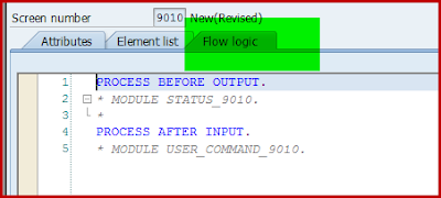 Module pool for CO Month End Process