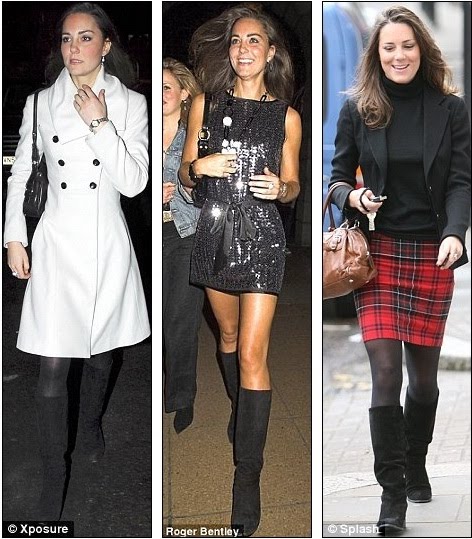 kate middleton boots. Kate Middleton braves the snow
