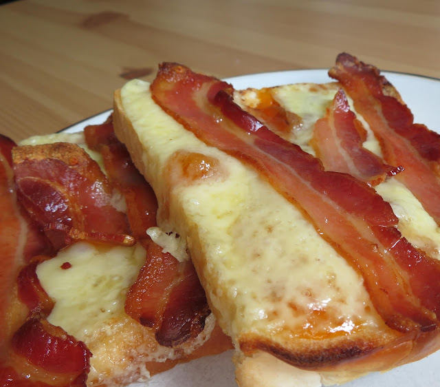 Bacon & Cheese On Toast