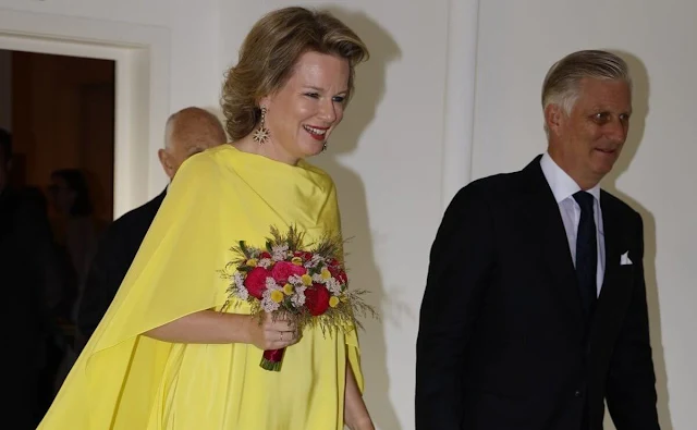 King Philippe, Queen Mathilde, Princess Astrid, Prince Lorenz and Prince Laurent