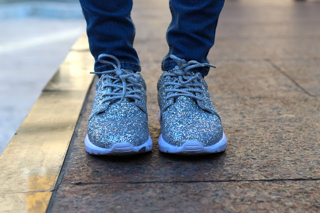 zapatillas glitter