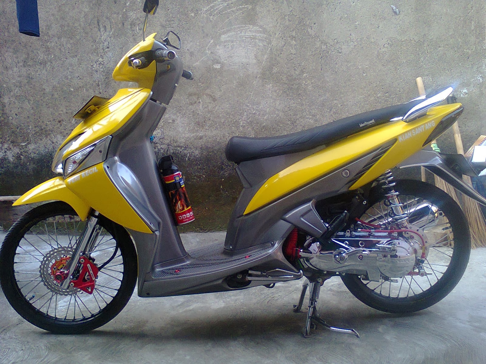 Koleksi Modif Jok Motor Vario 110 Terbaru Botol Modifikasi