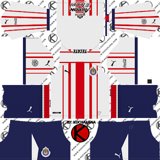 Chivas De Guadalajara Kits 20182019 Dream League Soccer